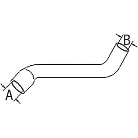 Aftermarket Upper Radiator Hose 72102630